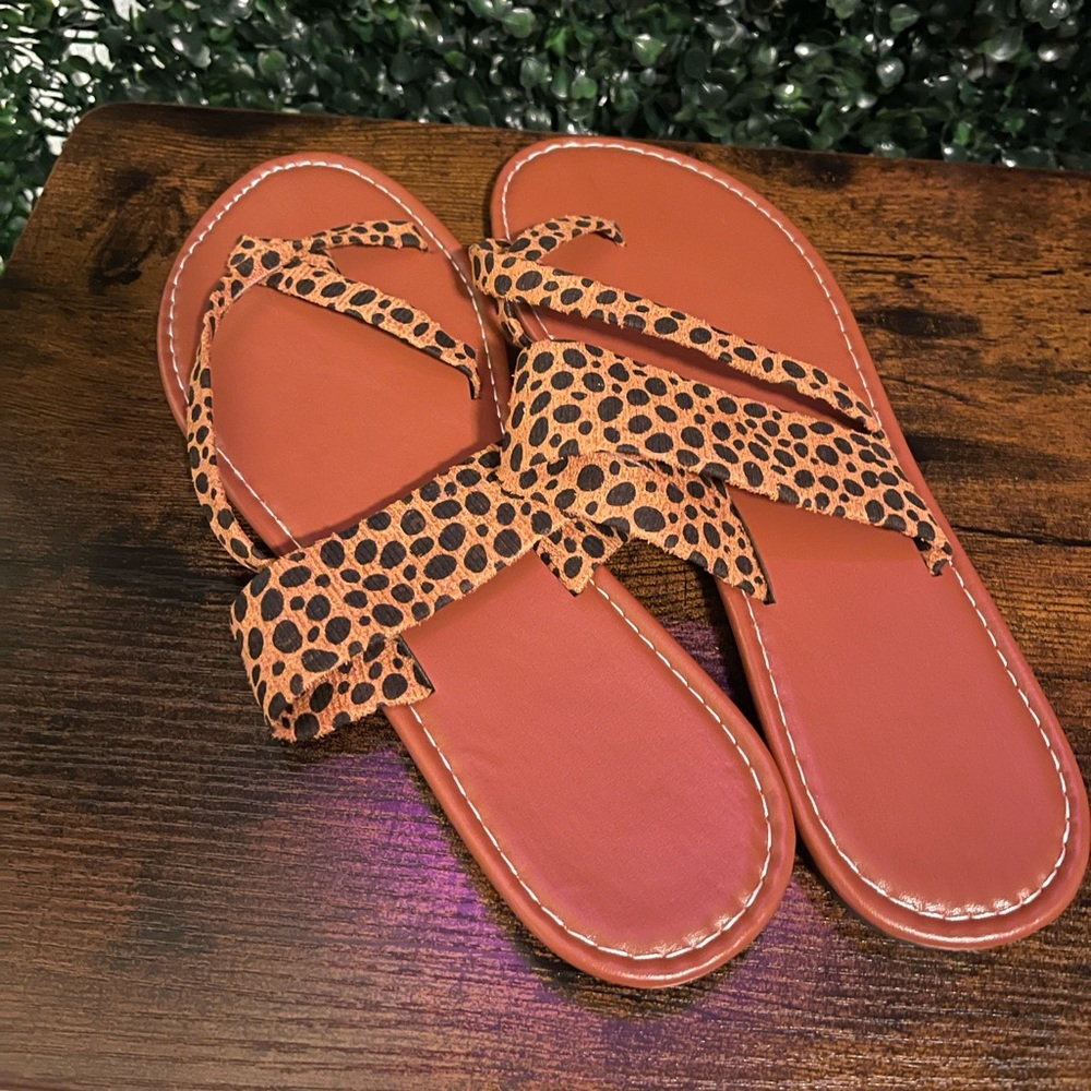 Animal Print Sandals